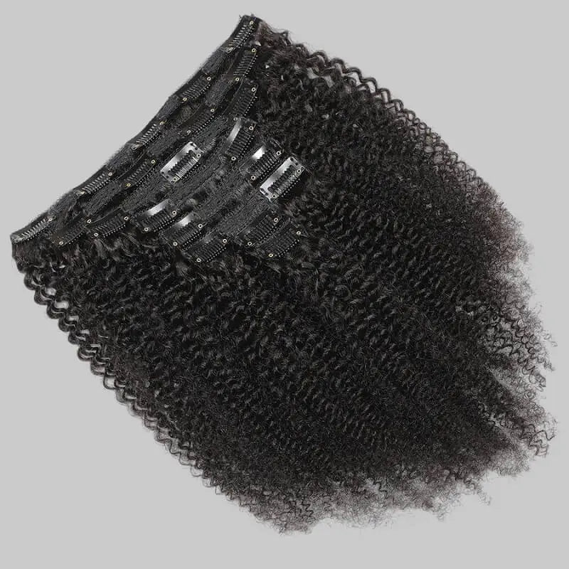 Afro Kinky Curly Clip-In Hair Extensions