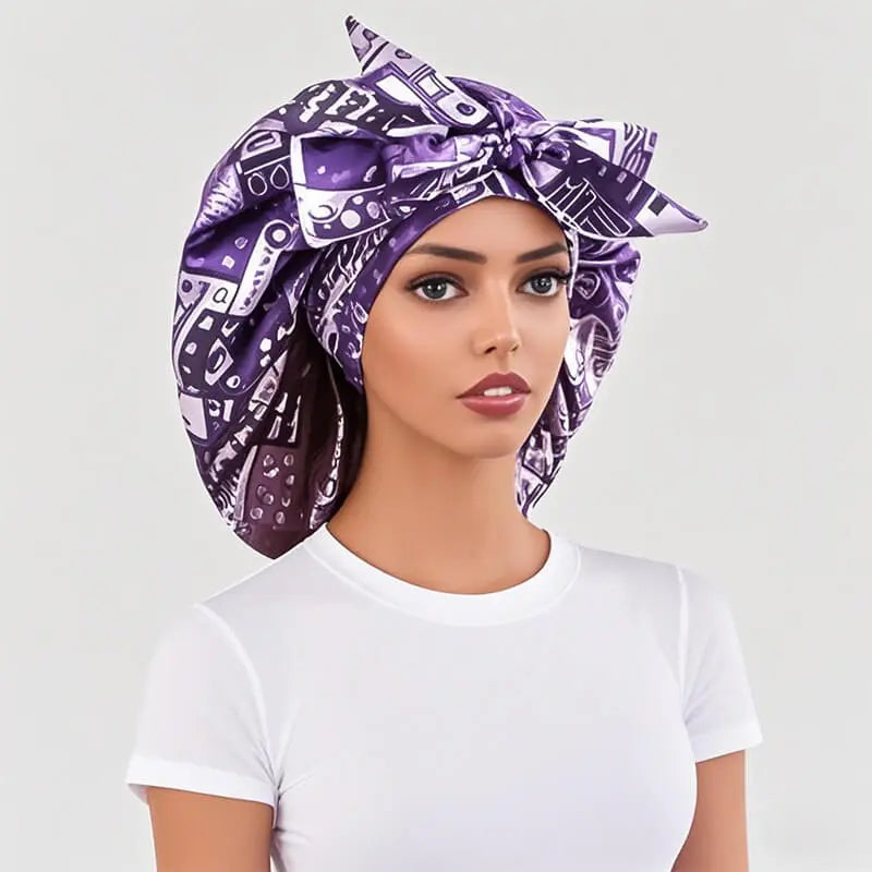 Satin Queen Double-Layer Bonnets