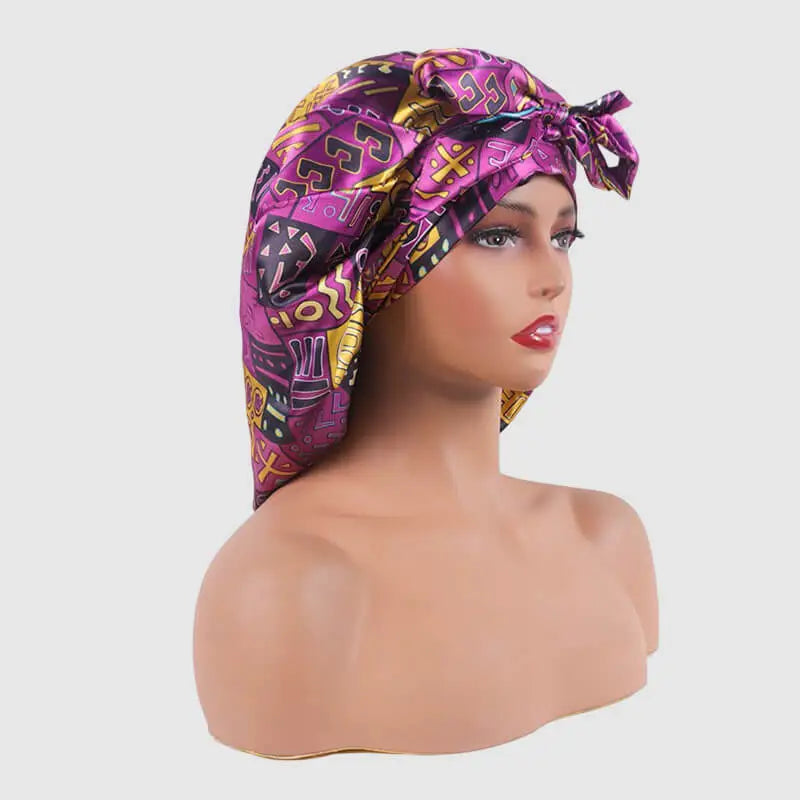 Satin Queen Double-Layer Bonnets